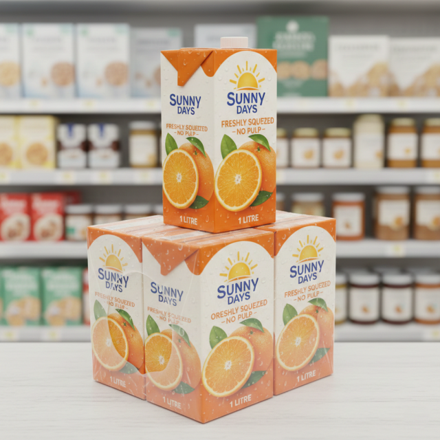 Fresh Orange Juice 500mL